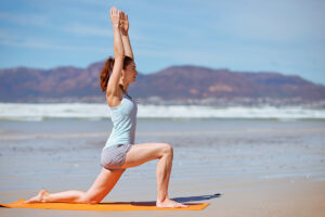 Yoga on Beach