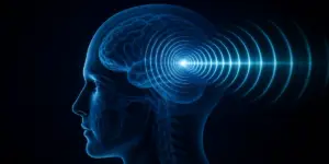Focused ultrasound sound waves targeting the brain's reward center for addiction treatment